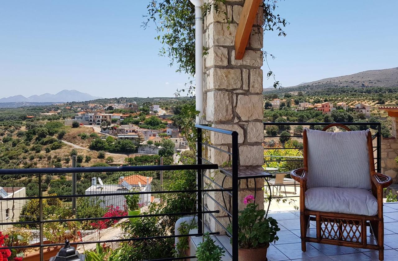 Villa Sunset With Stunning Sea View, Kids Area And Hammocks On Roof Terrace Agia Triada Exterior foto