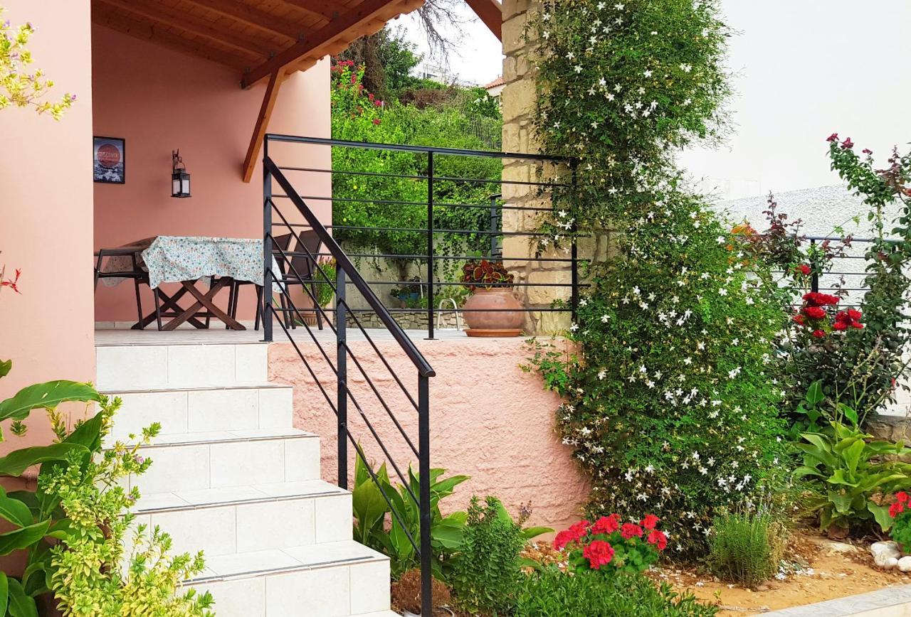 Villa Sunset With Stunning Sea View, Kids Area And Hammocks On Roof Terrace Agia Triada Exterior foto