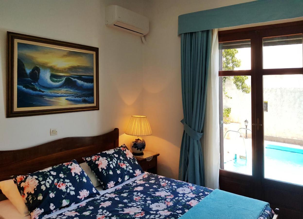 Villa Sunset With Stunning Sea View, Kids Area And Hammocks On Roof Terrace Agia Triada Exterior foto